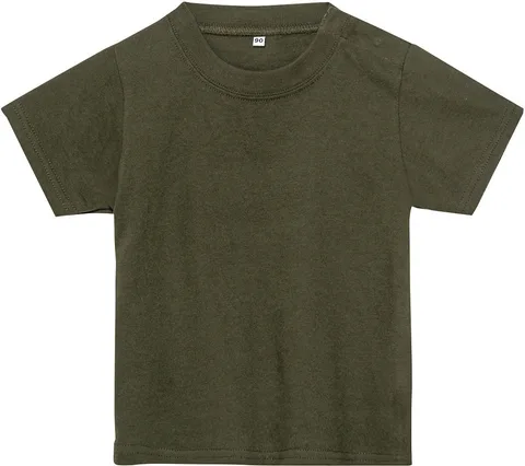 5.6オンス ヘビーウェイト ベビーTシャツ カラー:アーミーグリーン（037）