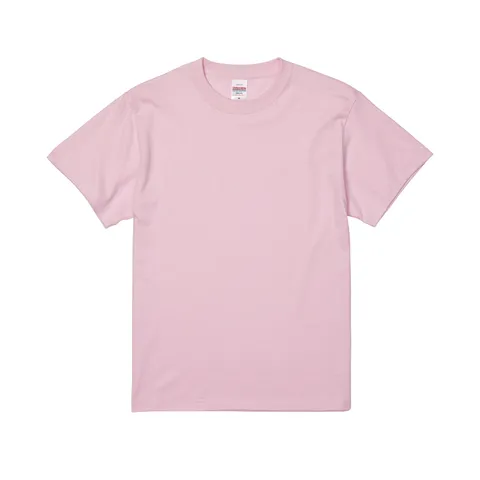 5.6オンス ハイクオリティーTシャツ カラー:ライトピンク（495）