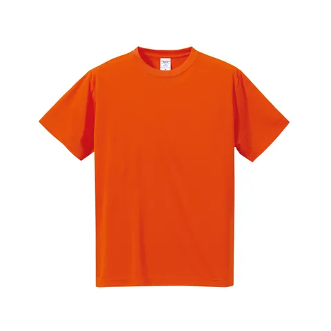 4.7オンス ドライシルキータッチTシャツ（ローブリード） カラー:オレンジ（064）