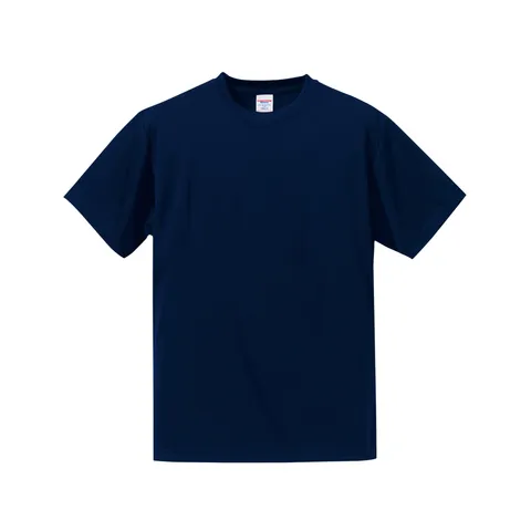4.7オンス ドライシルキータッチTシャツ（ローブリード） カラー:ネイビー（086）
