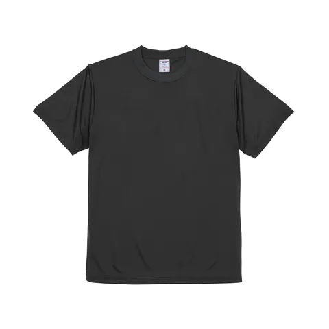 4.7オンス ドライシルキータッチTシャツ（ローブリード） カラー:ガンメタル（173）