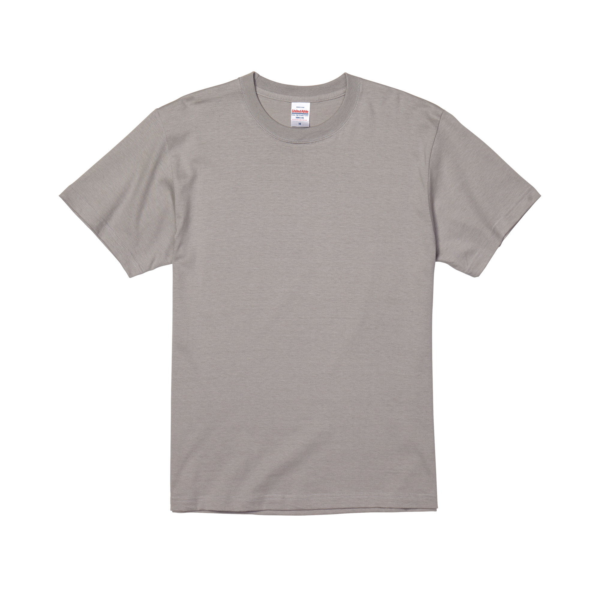 5.6オンス ハイクオリティーTシャツ カラー:ライトグレー（010）