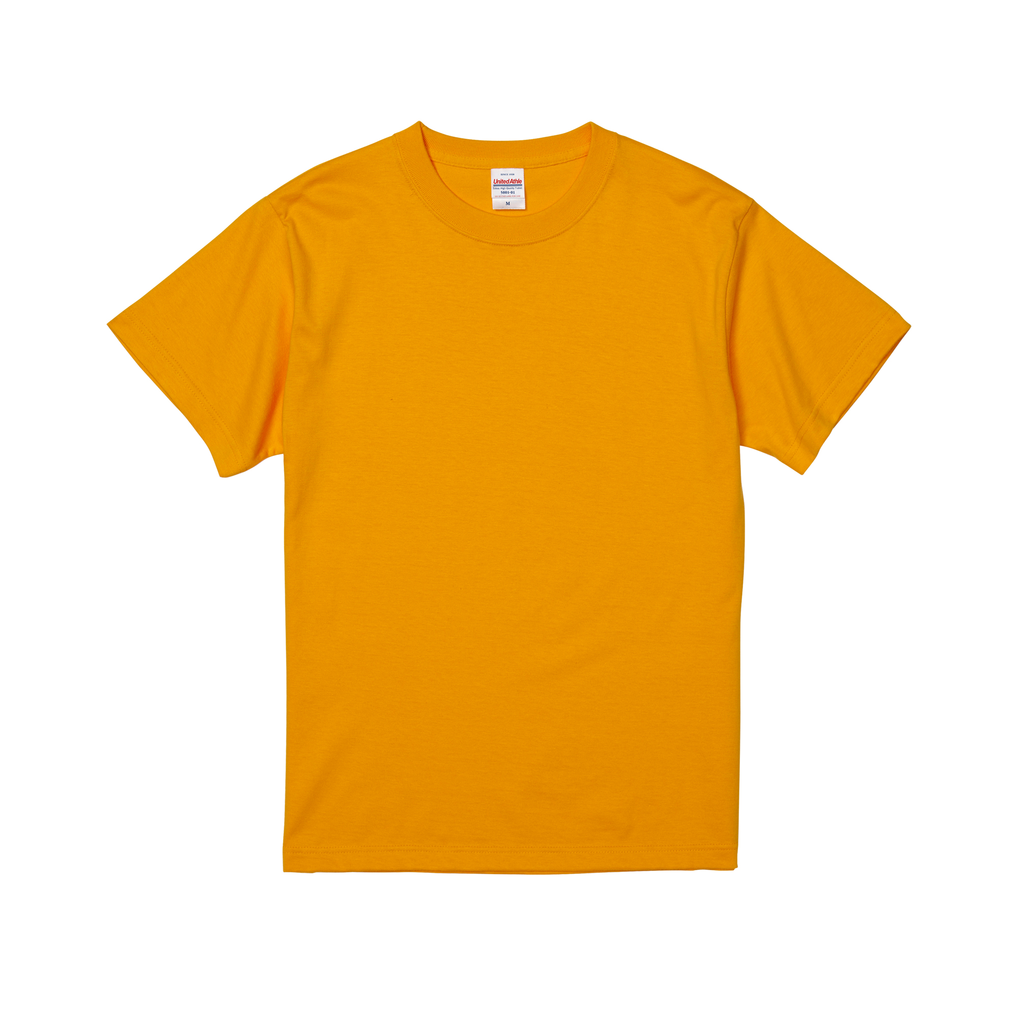 5.6オンス ハイクオリティーTシャツ カラー:ゴールド（022）