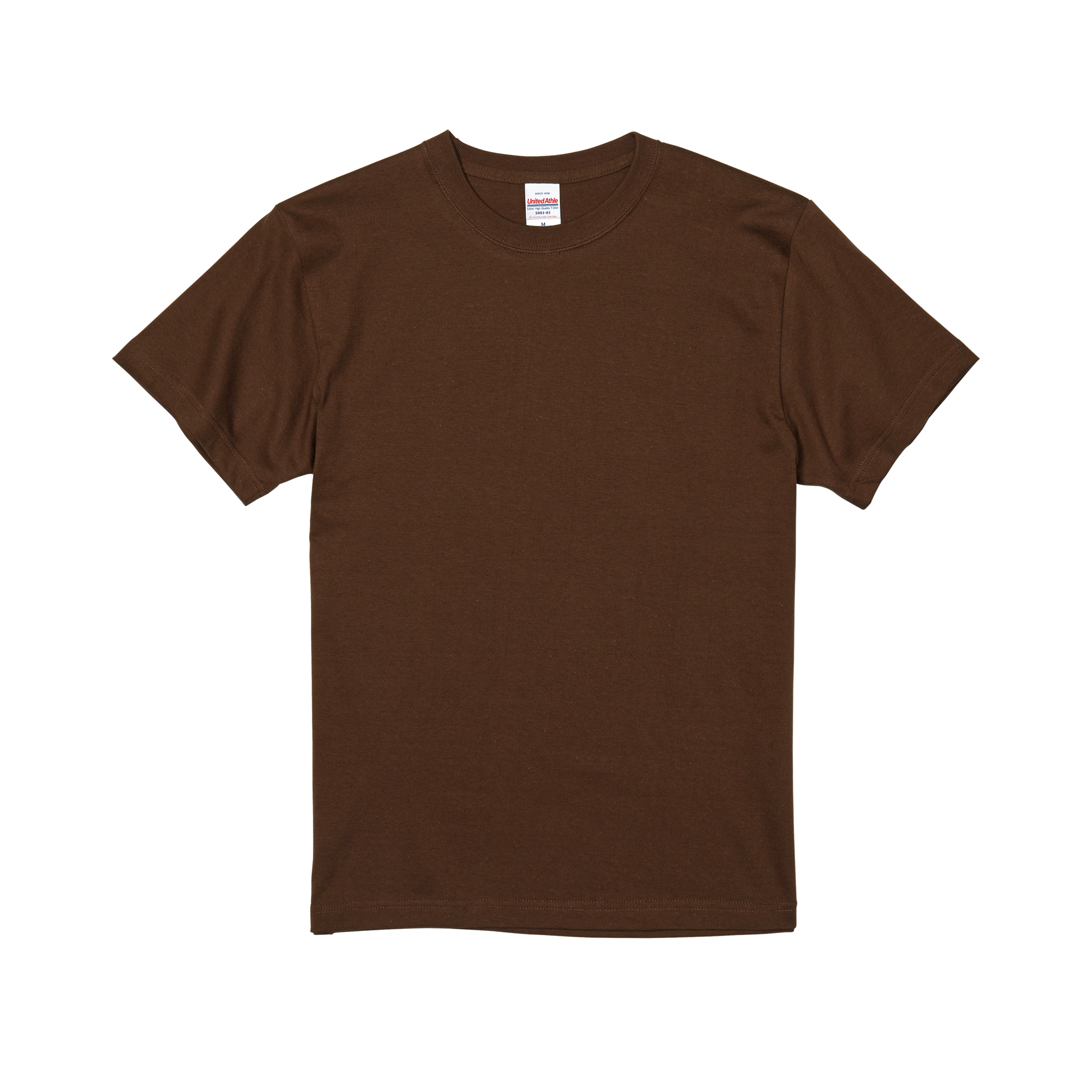 5.6オンス ハイクオリティーTシャツ カラー:ダークブラウン（052）