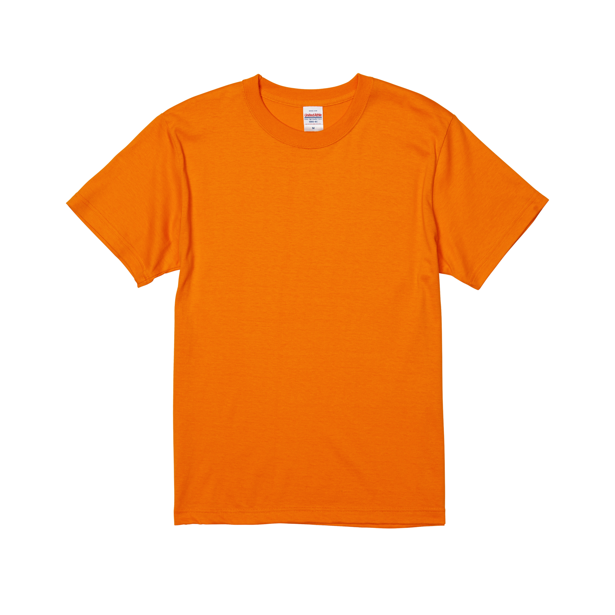 5.6オンス ハイクオリティーTシャツ カラー:オレンジ（064）