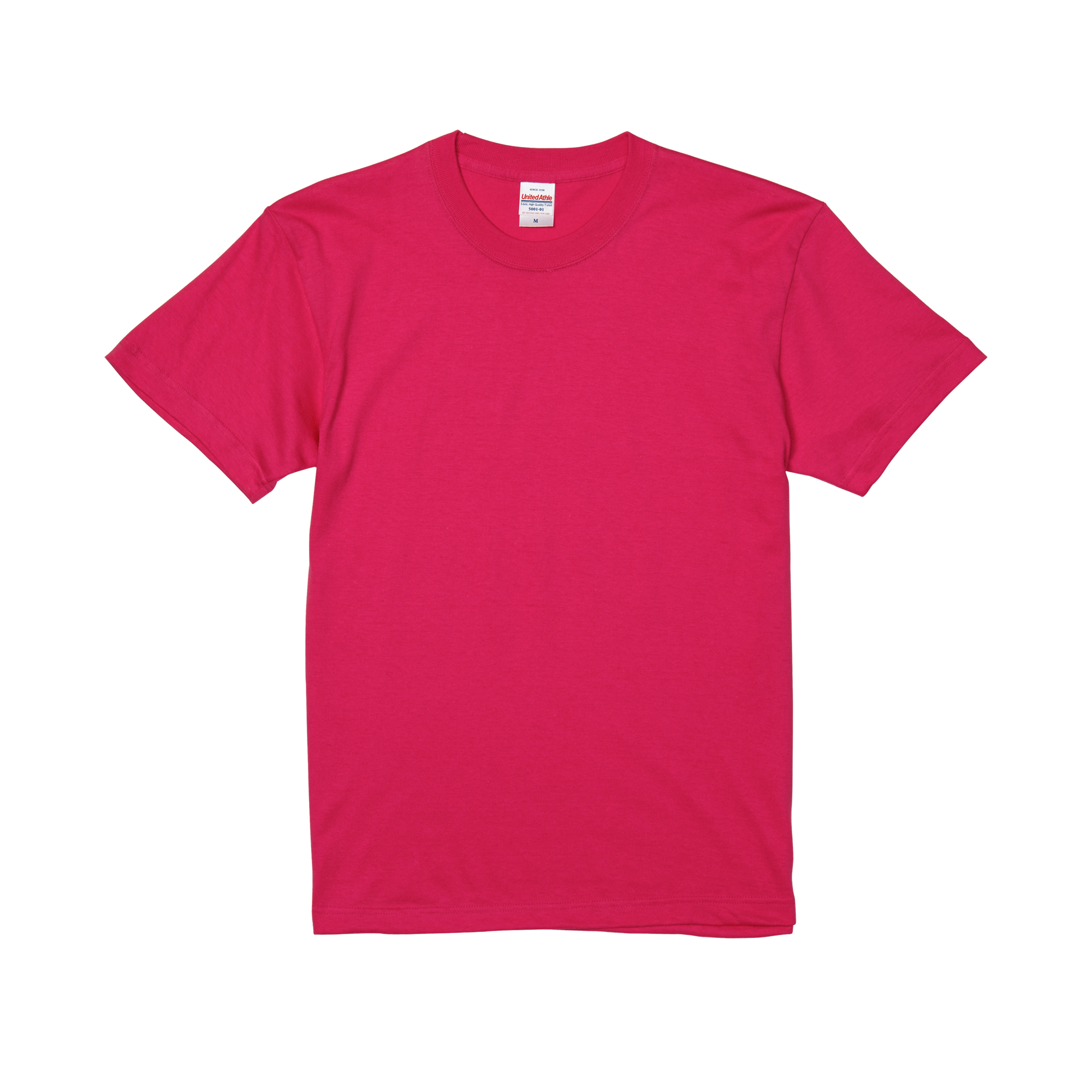 5.6オンス ハイクオリティーTシャツ カラー:トロピカルピンク（511）