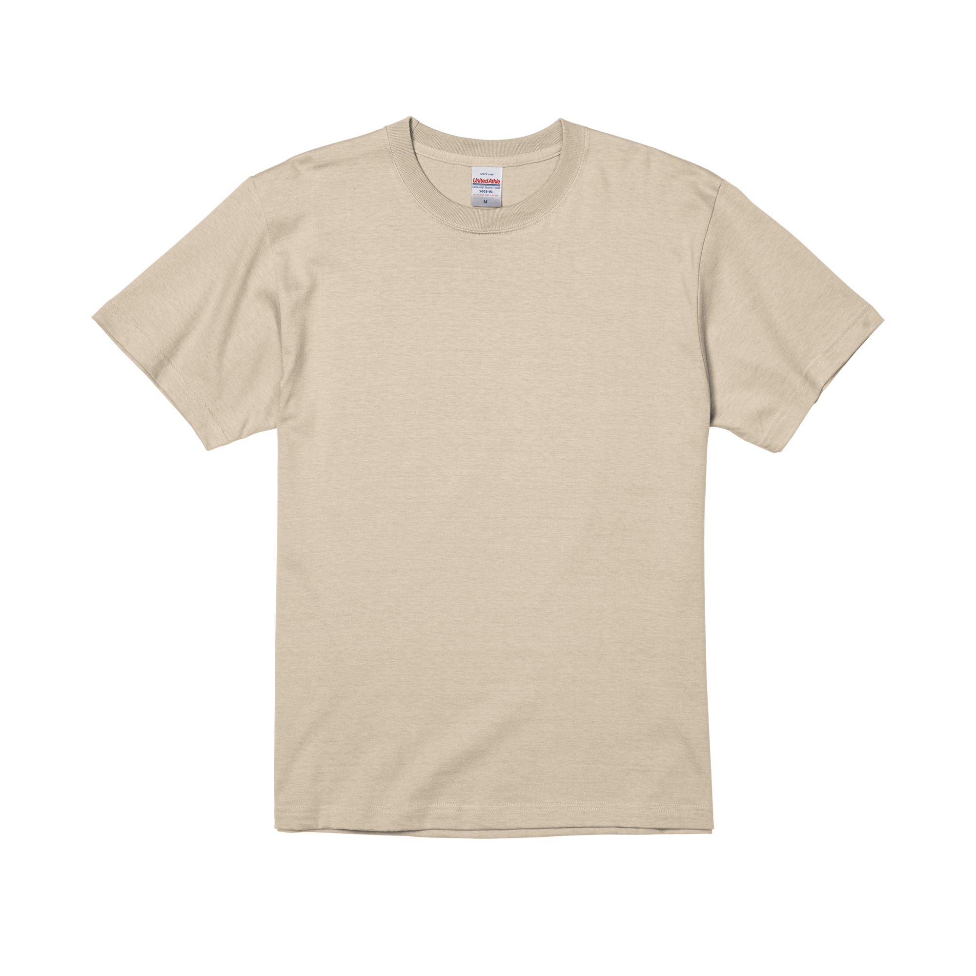 5.6オンス ハイクオリティーTシャツ カラー:サンドベージュ（545）