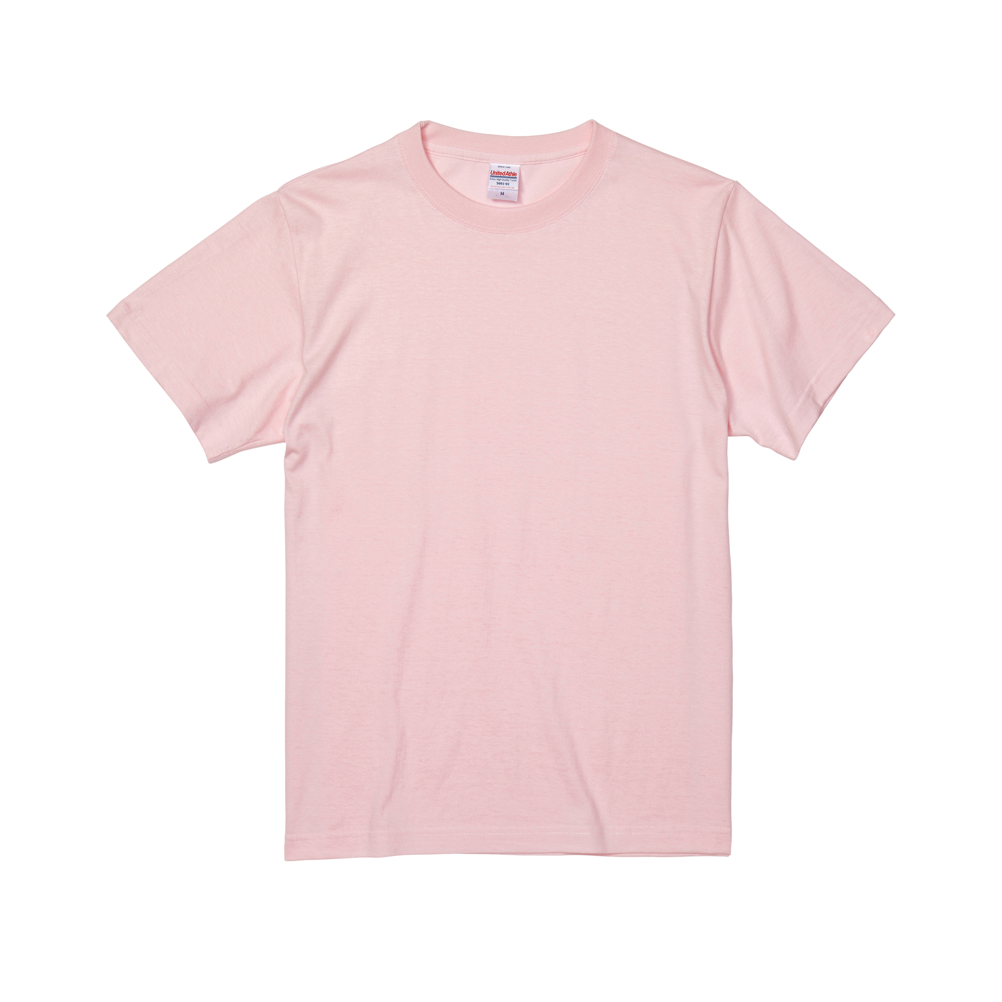 5.6オンス ハイクオリティーTシャツ カラー:ベビーピンク（576）