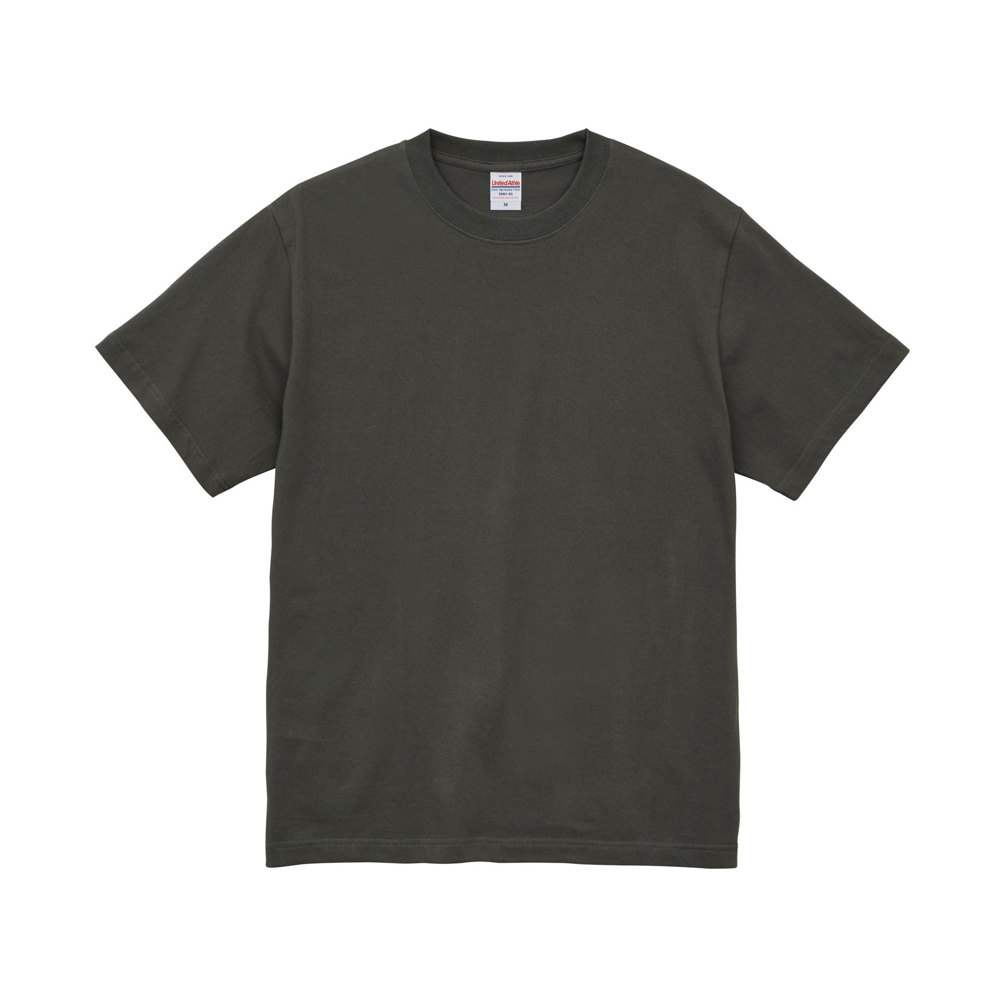 5.6オンス ハイクオリティーTシャツ カラー:ヘイジーブラック（933）
