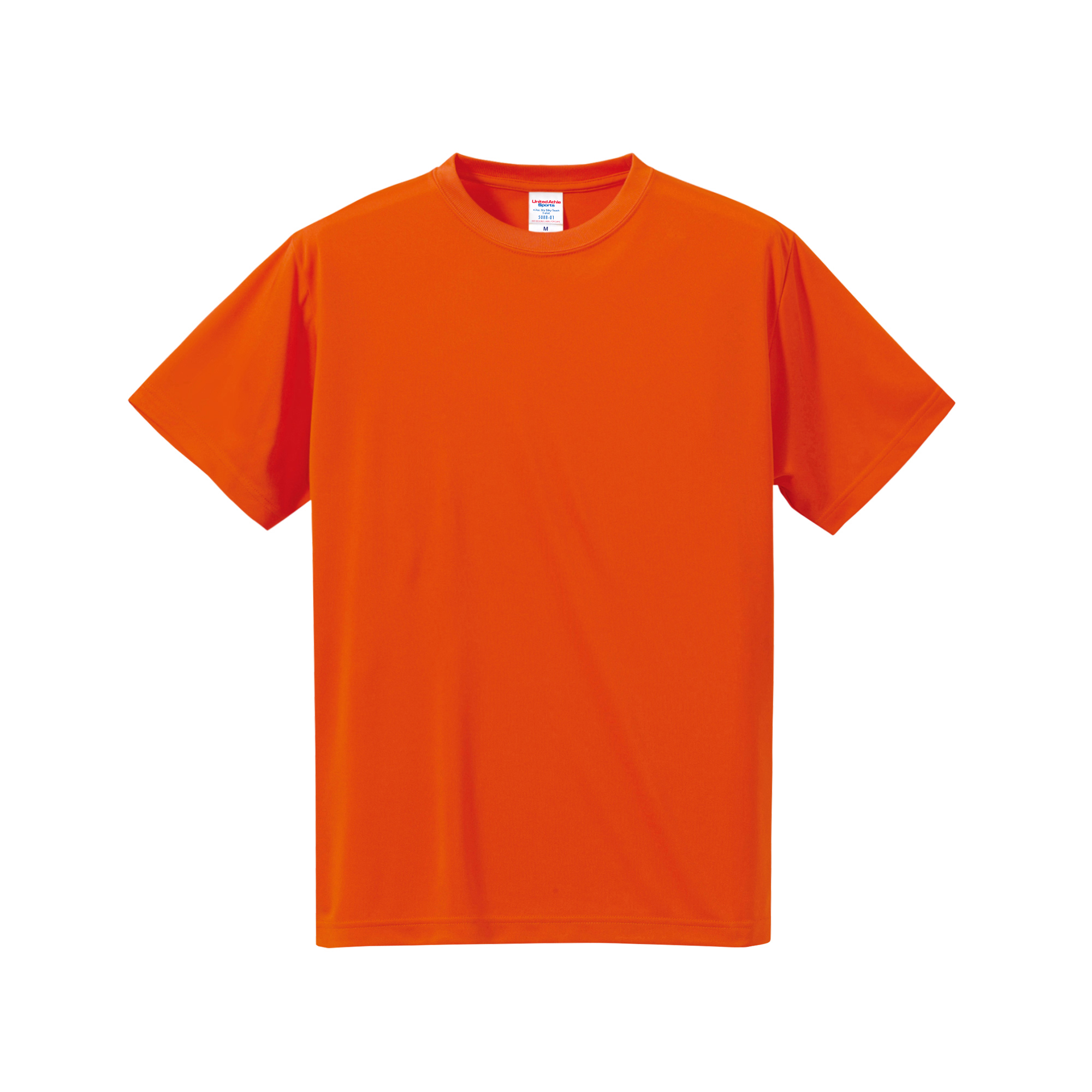 4.7オンス ドライシルキータッチTシャツ カラー:オレンジ（064）