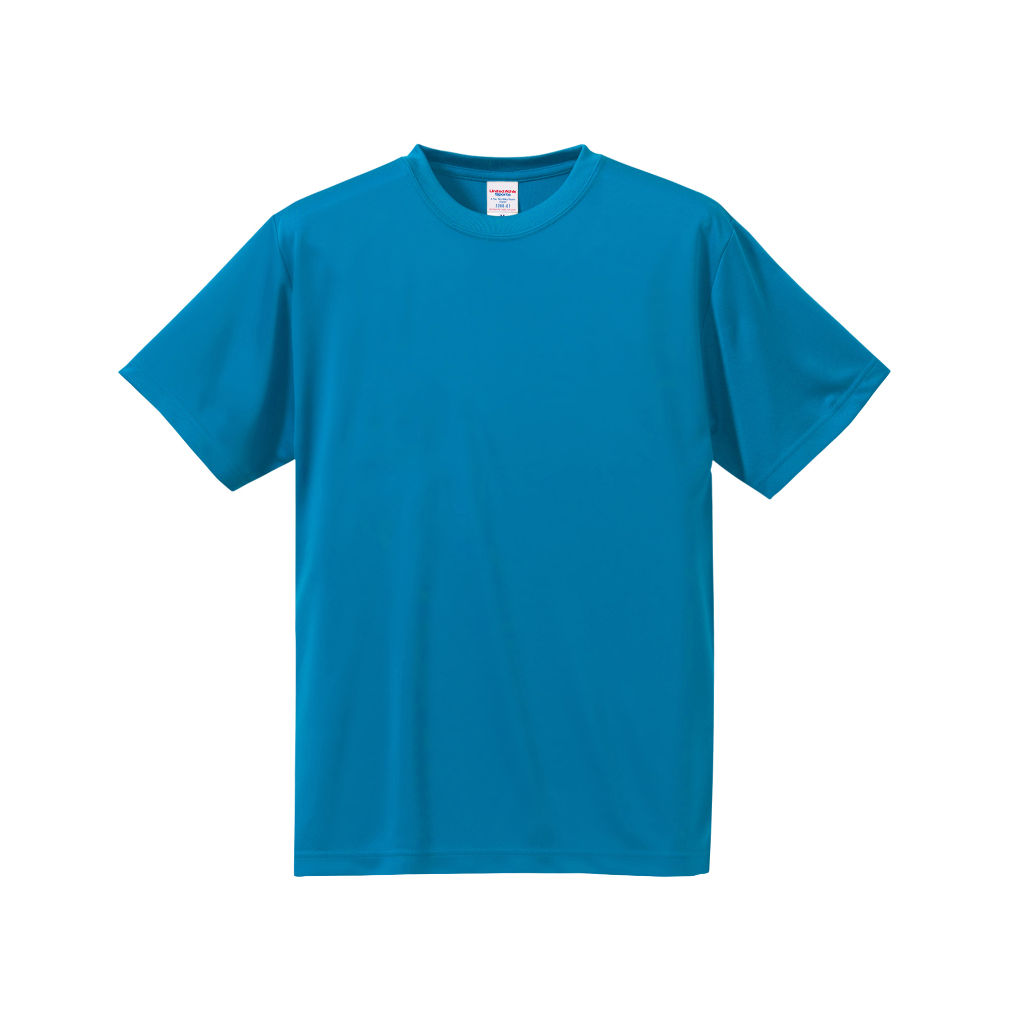 4.7オンス ドライシルキータッチTシャツ カラー:ターコイズブルー（538）