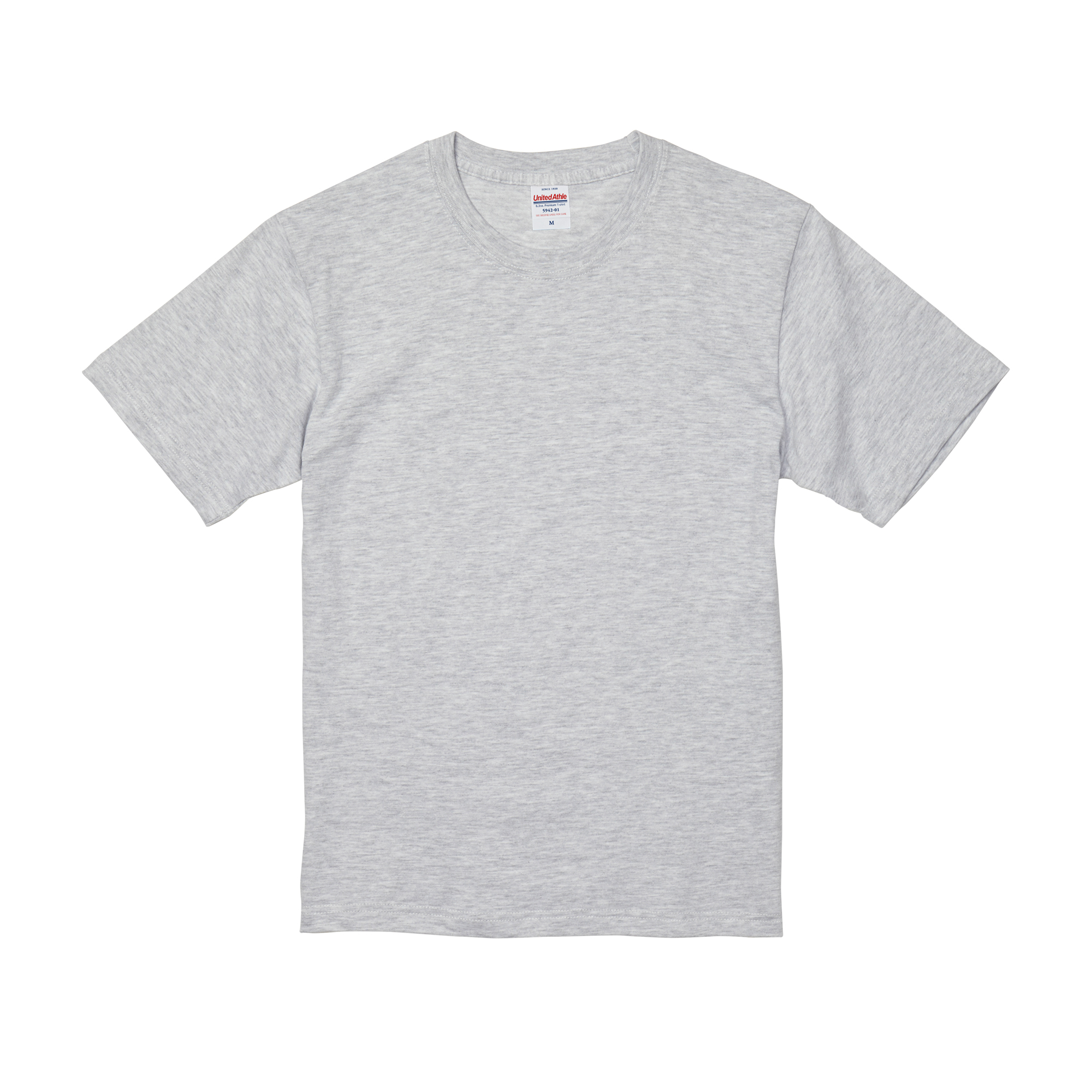 6.2オンス プレミアムTシャツ カラー:アッシュ（005）