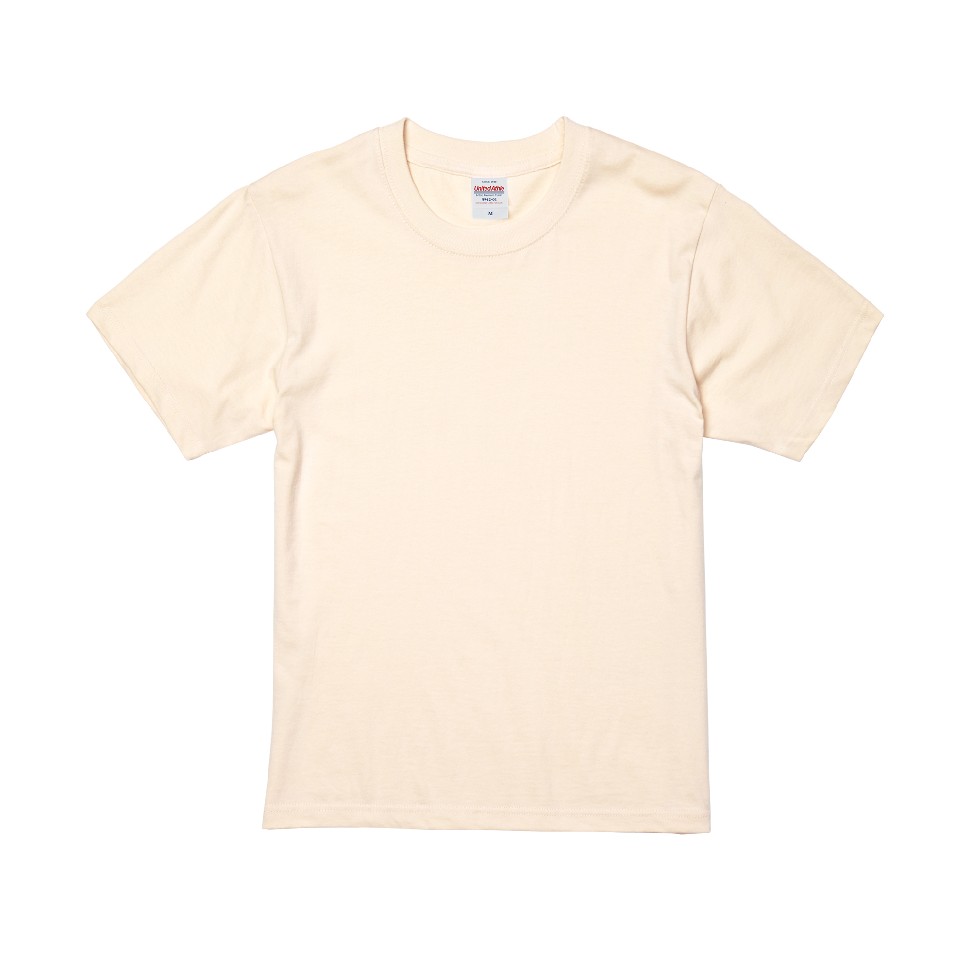 6.2オンス プレミアムTシャツ カラー:アイボリー（016）