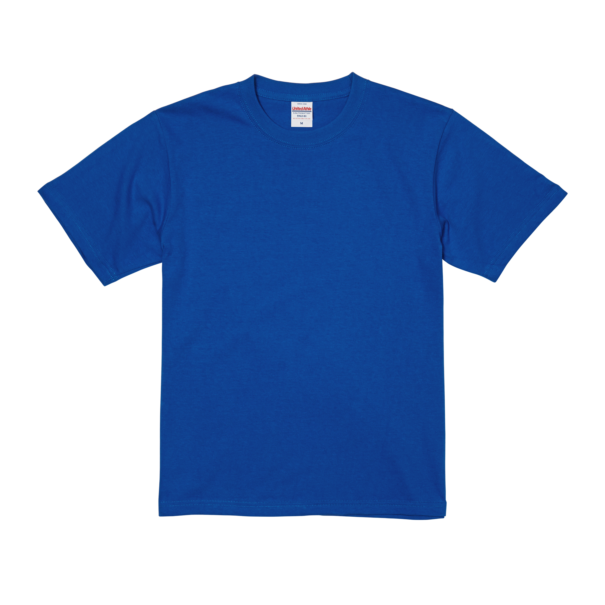 6.2オンス プレミアムTシャツ カラー:ロイヤルブルー（085）