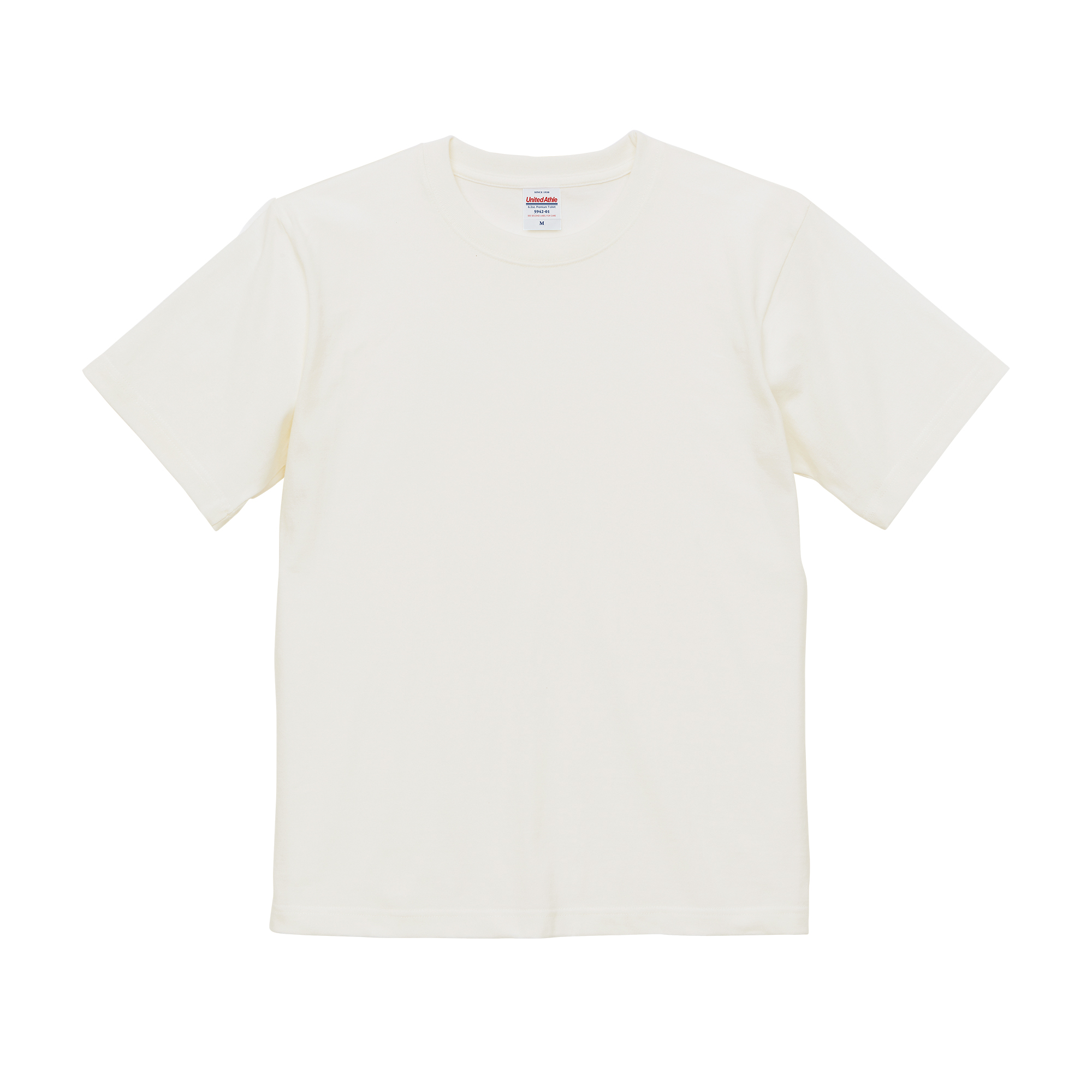 6.2オンス プレミアムTシャツ カラー:バニラホワイト（191）