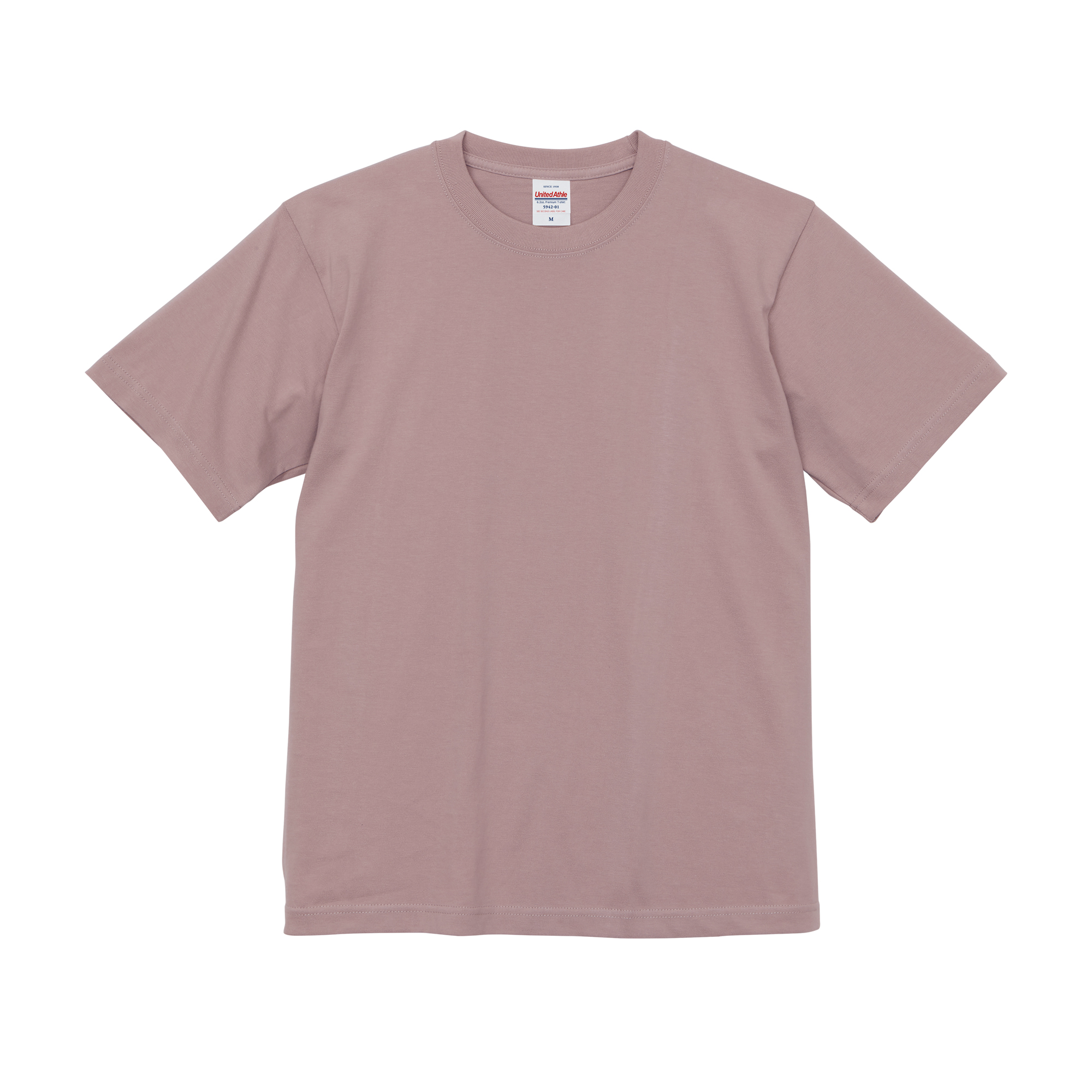6.2オンス プレミアムTシャツ カラー:スモーキーピンク（209）